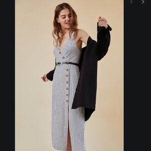 Urban Outfitters Linen Midi Dress